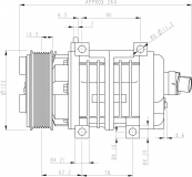Kompressor TM15XS 8GR 12V B PAD 3E