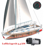 LU Air Top Evo 55 D 24V Marine mit Drehregler