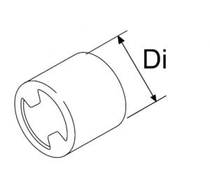 Schutzkappe Edelstahl Kantenschutz D26,3